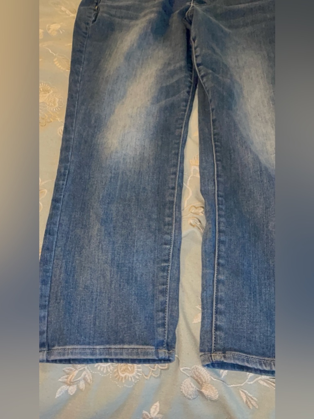 NYDJ Sheri Slim Jeans in blue denim - Picture 9 of 12